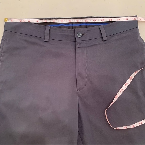 Slazenger Golf Pants Men Black Solid Straight Leg Stretch Polyester 32x32 C Pics - Picture 9 of 9